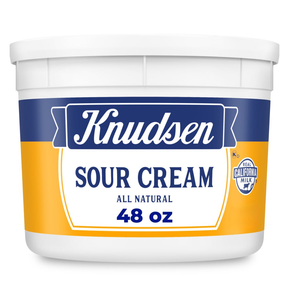 slide 5 of 6, Knudsen Hampshire 100% Natural Sour Cream, 48 oz Tub, 48 oz