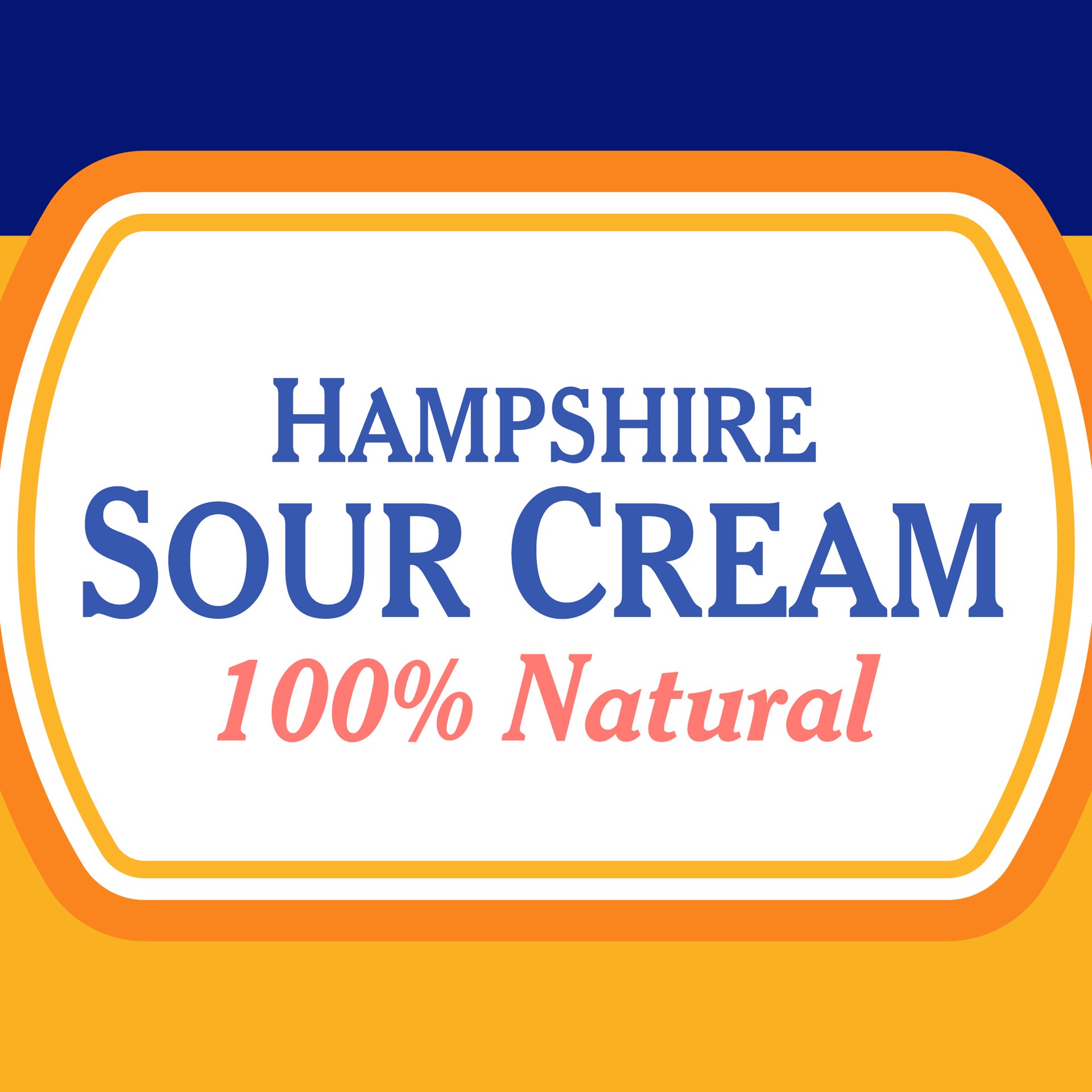 slide 3 of 4, Knudsen Hampshire 100% Natural Sour Cream, 48 oz Tub, 48 oz