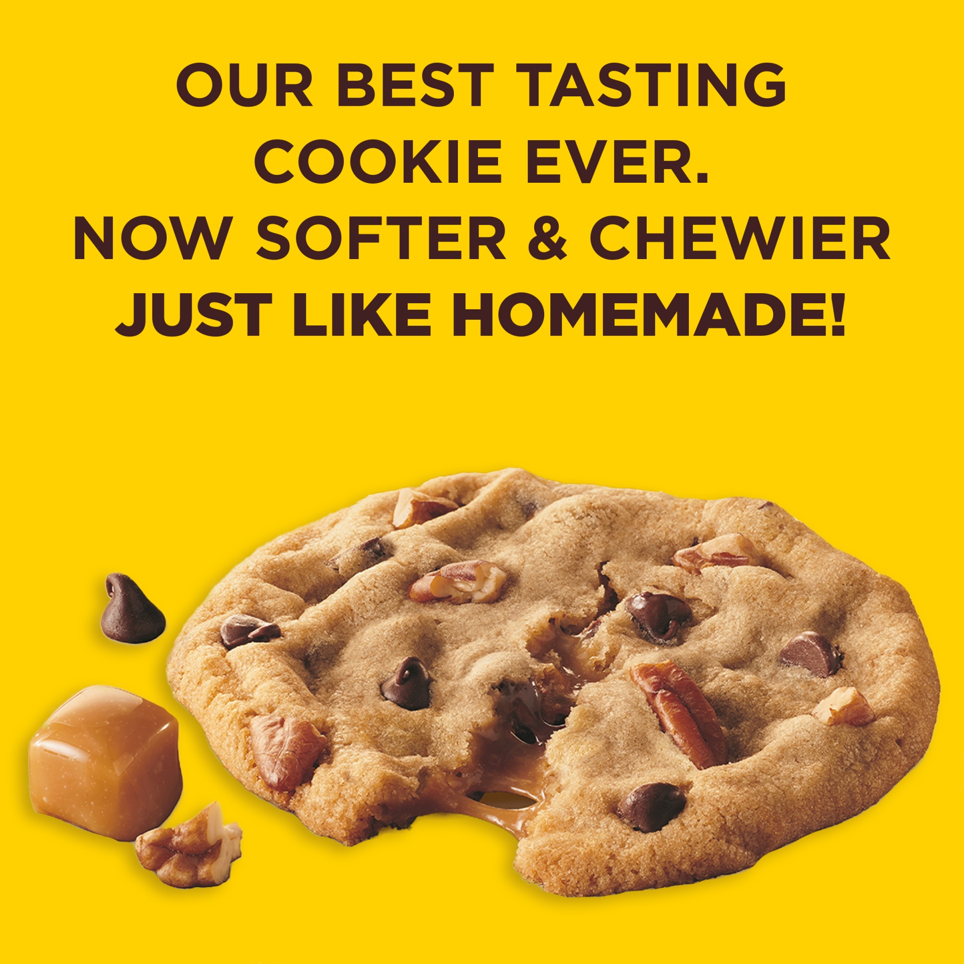 slide 6 of 8, Toll House Pecan Turtle Delight Cookie Dough, 16 Oz, 16 oz