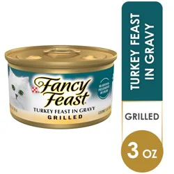 Purina Fancy Feast Grilled Turkey Feast In Gravy Wet Cat Food