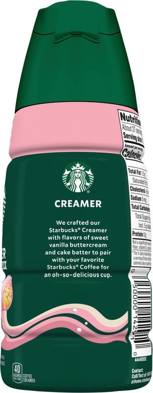 slide 3 of 5, Starbucks Birthday Cake Pop Creamer, 14 fl oz