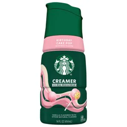 Starbucks Birthday Cake Pop Creamer