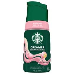 Starbucks Birthday Cake Pop Creamer