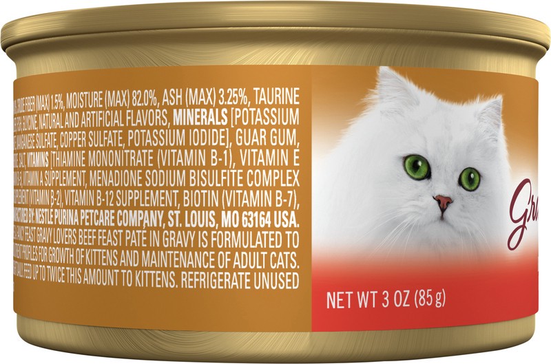 slide 2 of 4, Fancy Feast Gravy Lovers Pate Beef, 3 oz