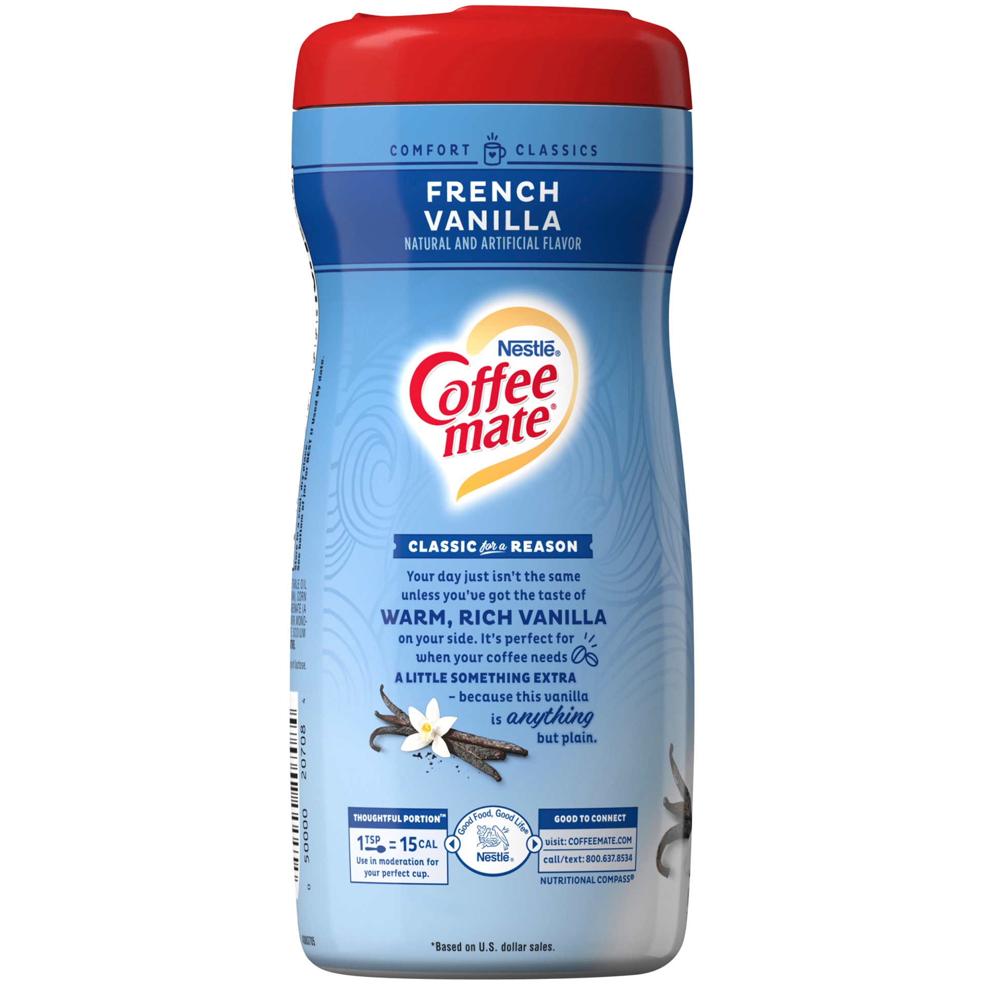 slide 6 of 7, Coffee mate Nestle Coffee mate French Vanilla Powder Coffee Creamer, 15 oz