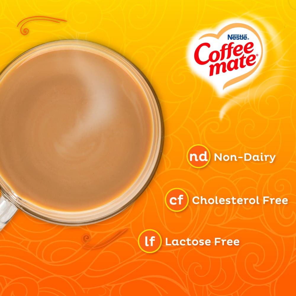 slide 4 of 6, Nestlé Coffee Mate Hazelnut Rich & Smooth Creamer Tubs, 48 ct / 18 fl oz