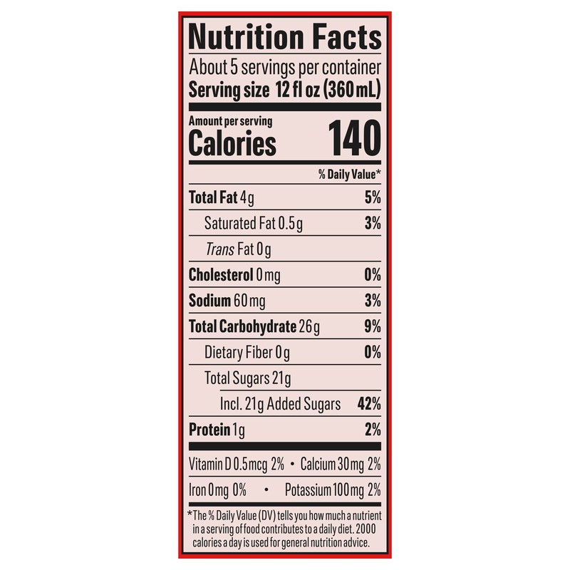 slide 3 of 5, Coffee-Mate Coffee Mate Peppermint Mocha Flavored Iced Coffee, Non-Dairy Cold Coffee, Ready to Drink, 50 fl oz, 50 oz