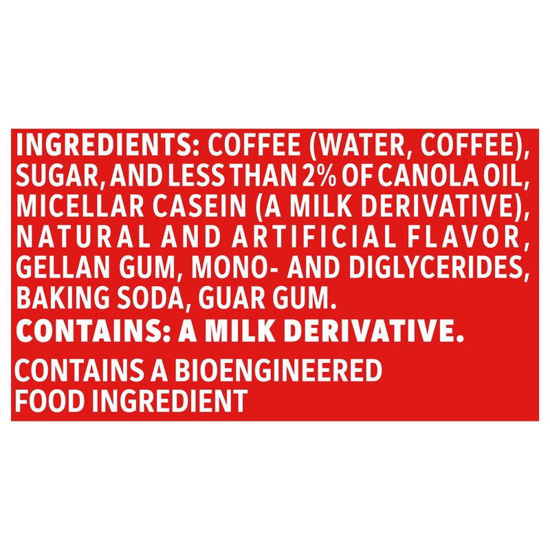slide 4 of 5, Coffee-Mate Coffee Mate Peppermint Mocha Flavored Iced Coffee, Non-Dairy Cold Coffee, Ready to Drink, 50 fl oz, 50 oz
