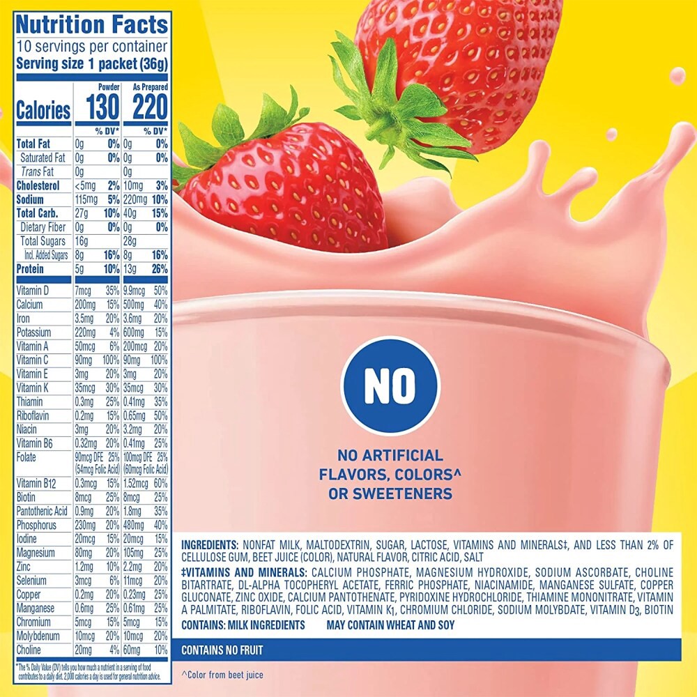 slide 6 of 6, Carnation Nutritional Drink 10 ea, 10 ct