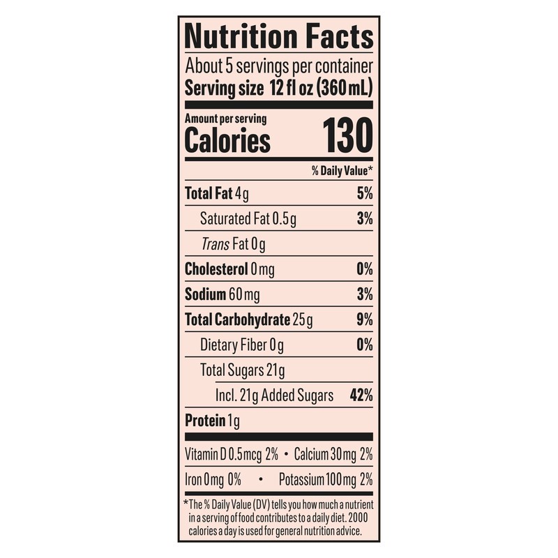 slide 3 of 5, Coffee-Mate Coffee Mate Pumpkin Spice Flavored Iced Coffee, Non-Dairy Cold Coffee, Ready to Drink, 50 fl oz, 50 oz