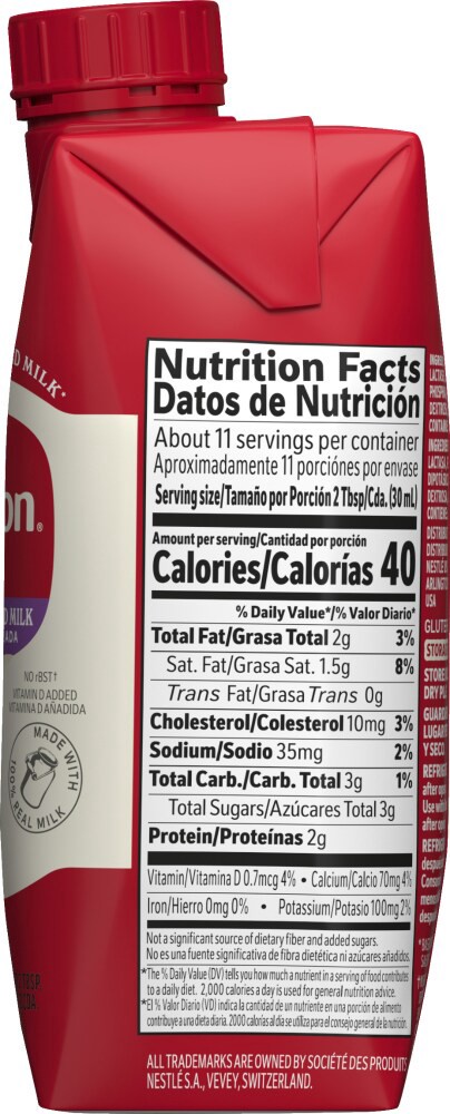 slide 2 of 4, Nestle Carnation Lactose Free Evaporated Milk, Vitamin D Added, 11 fl oz