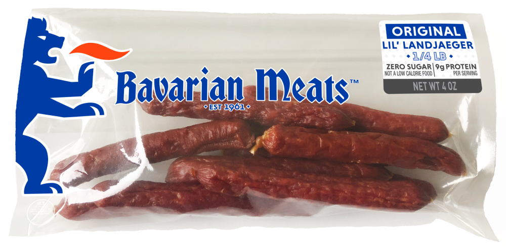 slide 1 of 1, Bavarian Meats Lil Landjaeger Original Beef Stick, 4 oz