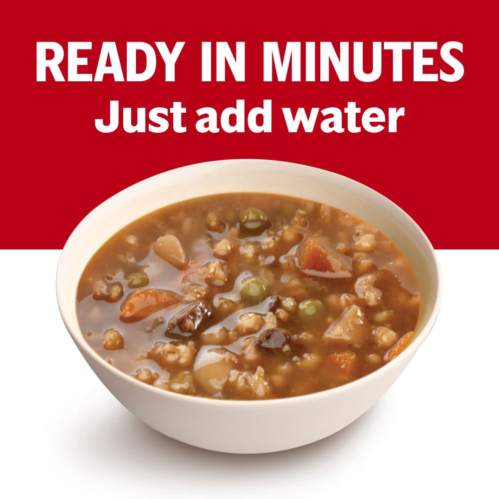 slide 2 of 6, Campbell's Condensed Beef Soup With Vegetables and Barley, 10.5 oz Can, 10.5 oz