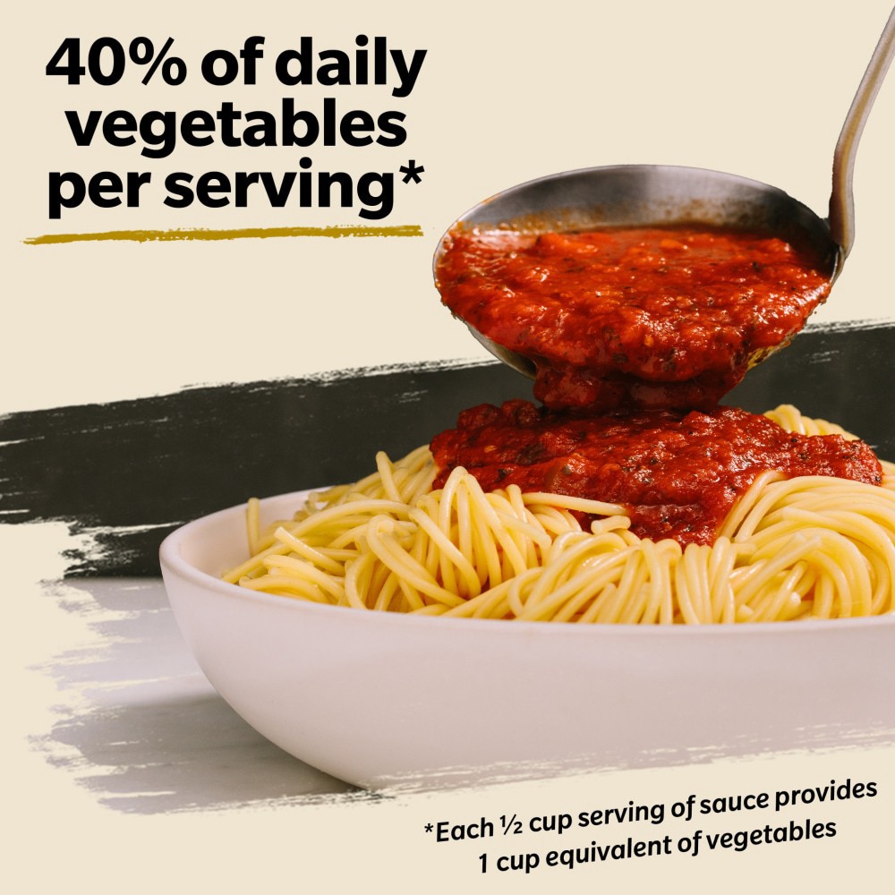 slide 3 of 5, Prego Traditional Pasta Sauce, 24 oz Jar, 24.000 oz