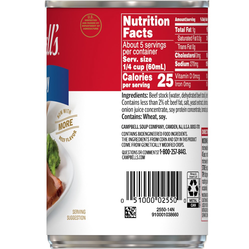 slide 6 of 6, Campbell's Beef Gravy, 10.5 oz