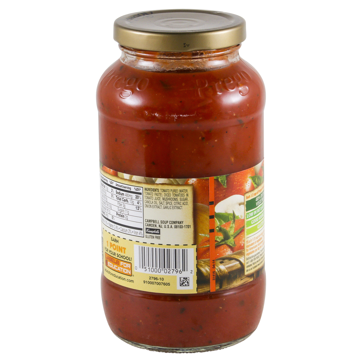 Prego Pasta Sauce Traditional Italian Tomato Sauce 24oz