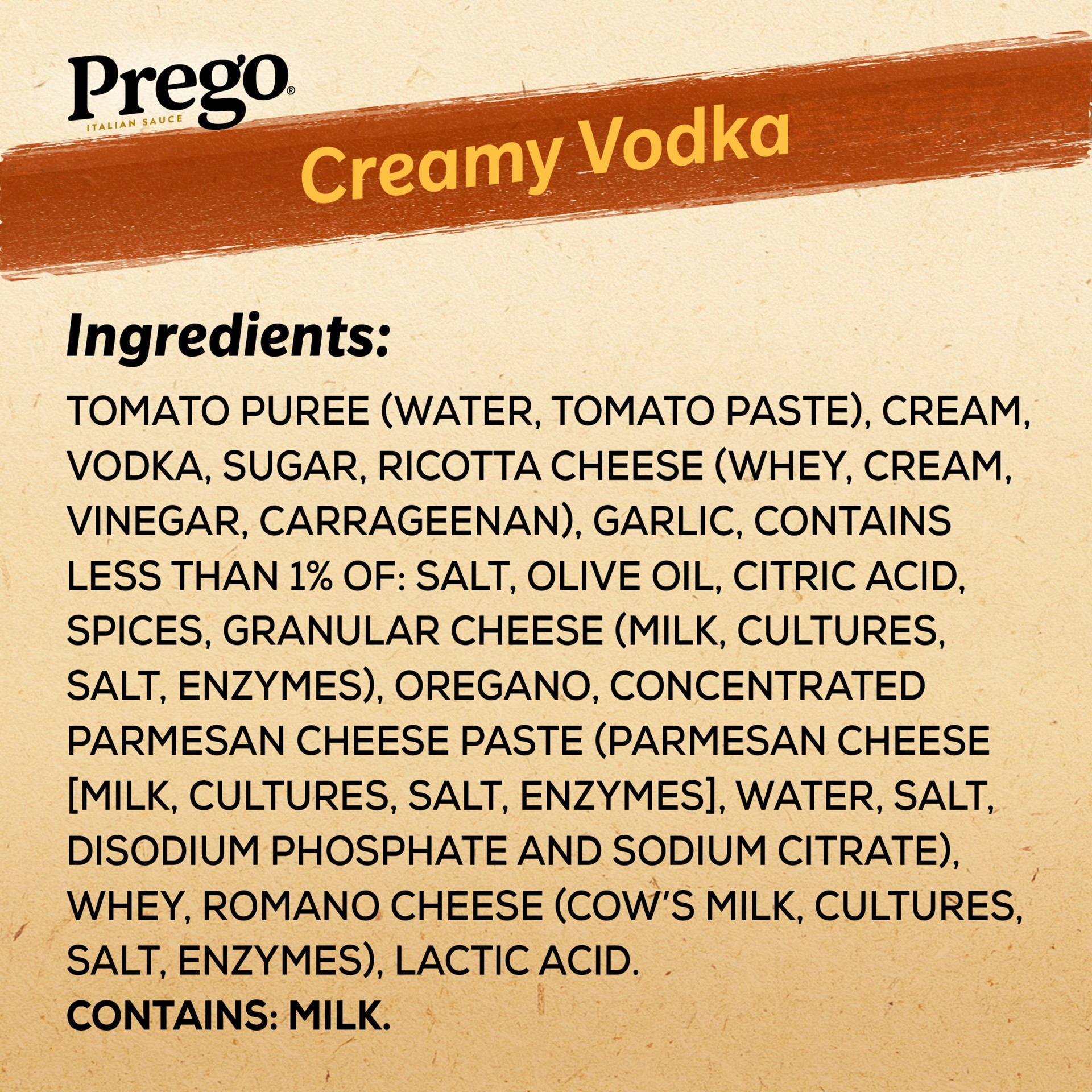slide 4 of 5, Prego Creamy Vodka Sauce, 24.000 oz
