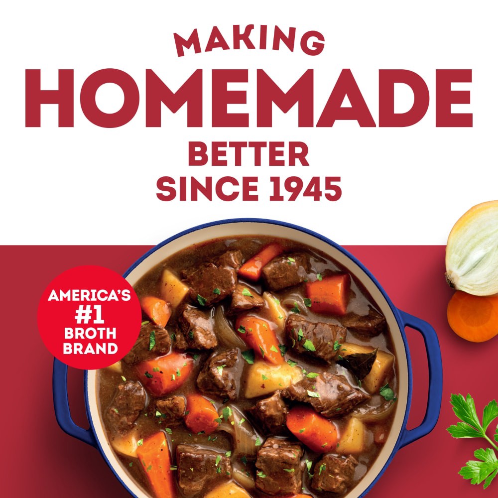 slide 2 of 6, Swanson 100% Natural Beef Broth, 48 oz Carton, 48 oz