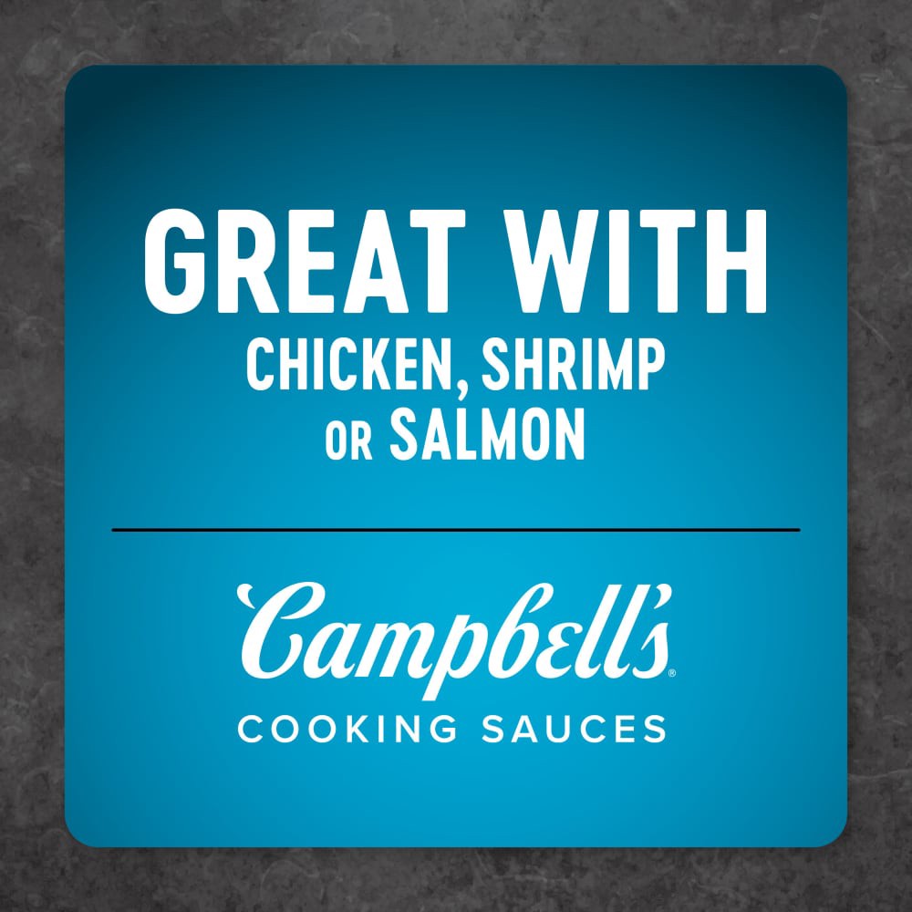 slide 6 of 6, Campbell's Cooking Sauces, Classic Shrimp Scampi Sauce, 11 Oz Pouch, 11 oz