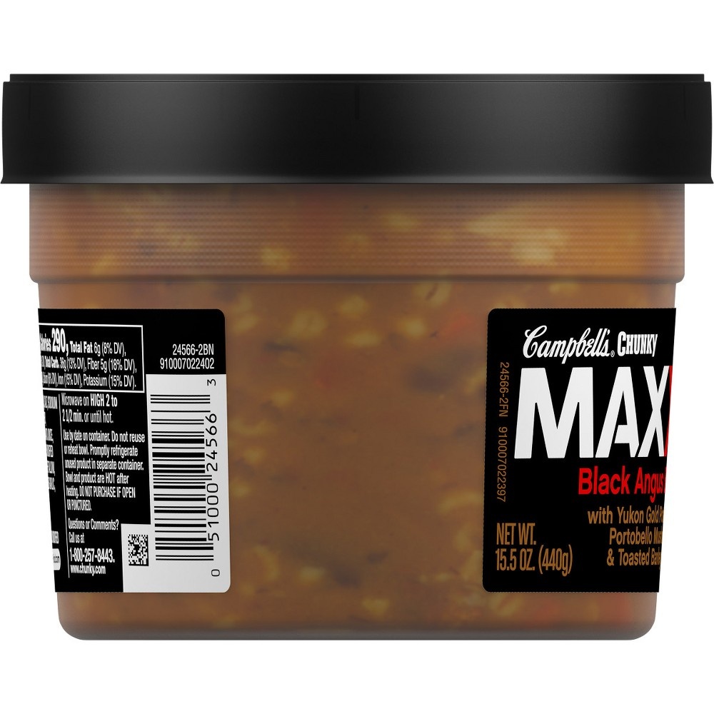 slide 2 of 6, Campbell's Chunky Soup Maxx Angus Beef, 15.5 oz