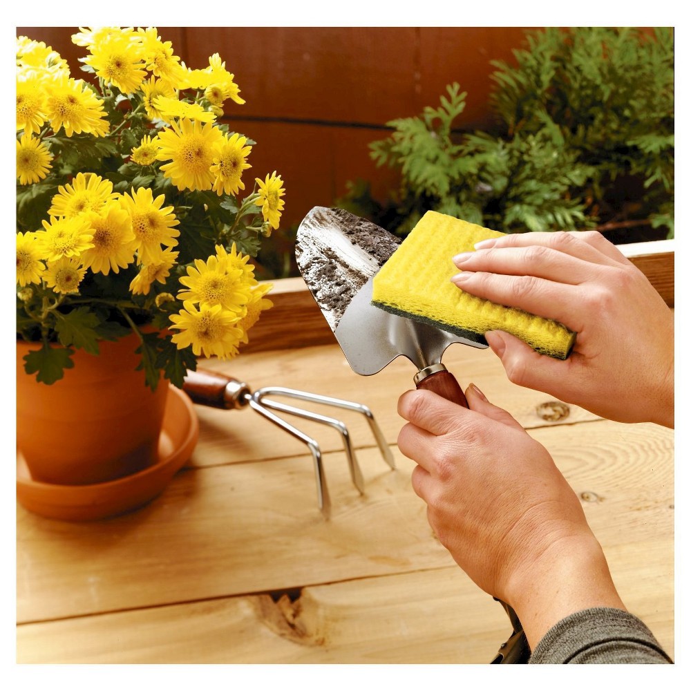 slide 5 of 8, Scotch-Brite Heavy Duty Scrub Sponges 9 Each, 9 ct