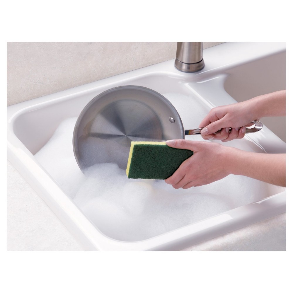 slide 7 of 8, Scotch-Brite Heavy Duty Scrub Sponges 9 Each, 9 ct