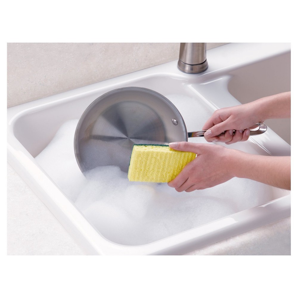 slide 8 of 8, Scotch-Brite Heavy Duty Scrub Sponges 9 Each, 9 ct