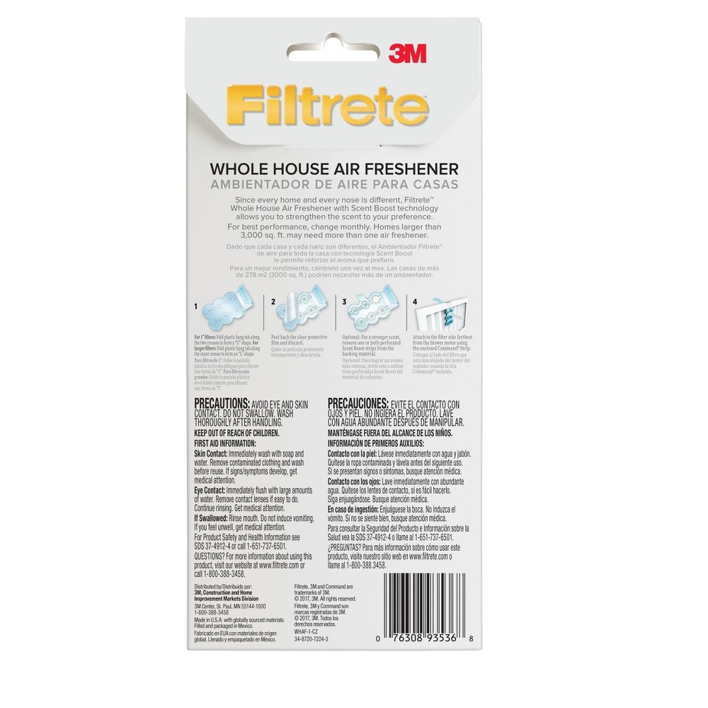 slide 5 of 6, Filtrete Whole House Air Freshener Linen Breeze, 1 ct