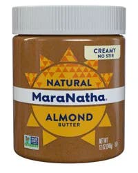 MaraNatha No Stir Creamy Natural California Almond Butter 12 oz. Jar