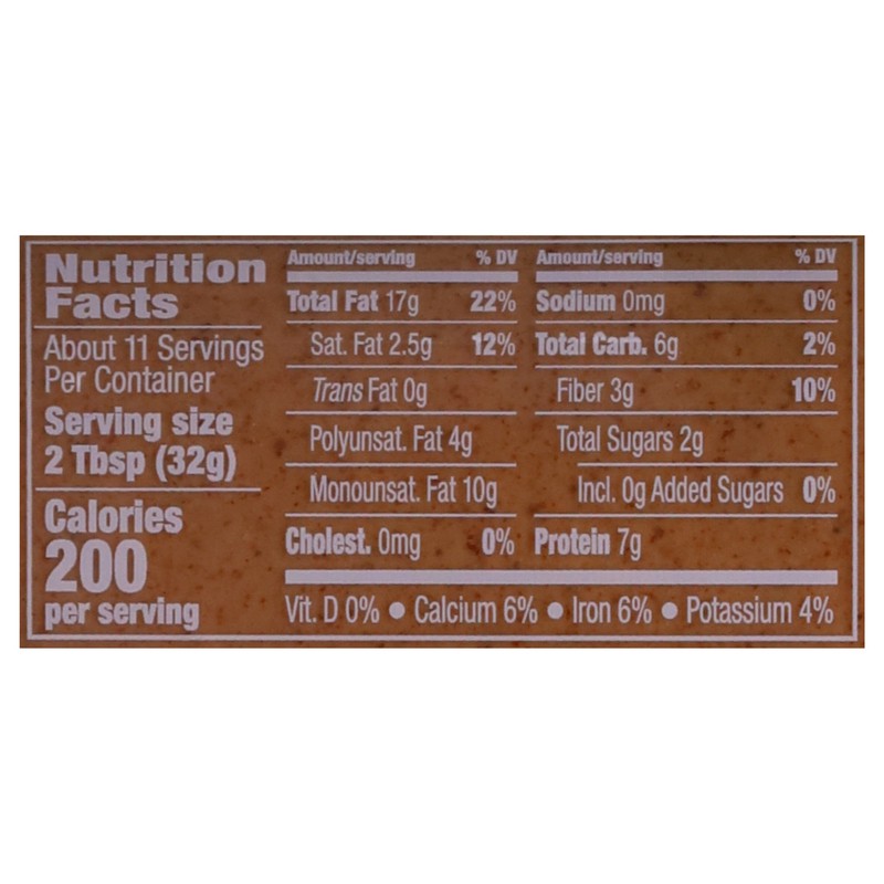 slide 3 of 5, MaraNatha No Stir Creamy Natural No Sugar or Salt Added California Almond Butter 12 oz. Jar, 12 oz