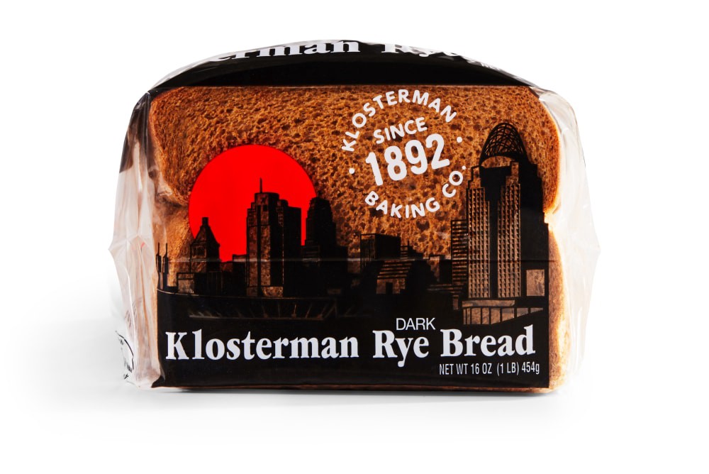 slide 2 of 2, Klosterman Dark Rye Bread, 16 oz
