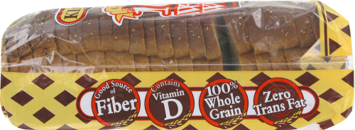slide 4 of 6, Klosterman 100% Whole Wheat Bread, 20 oz