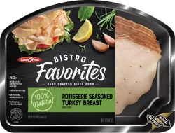 Land O' Frost Bistro Favorites Lunch Meat Rotisserie Seasoned Turkey Breast 8 oz