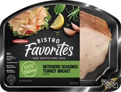 Land O' Frost Bistro Favorites Lunch Meat Rotisserie Seasoned Turkey Breast 8 oz
