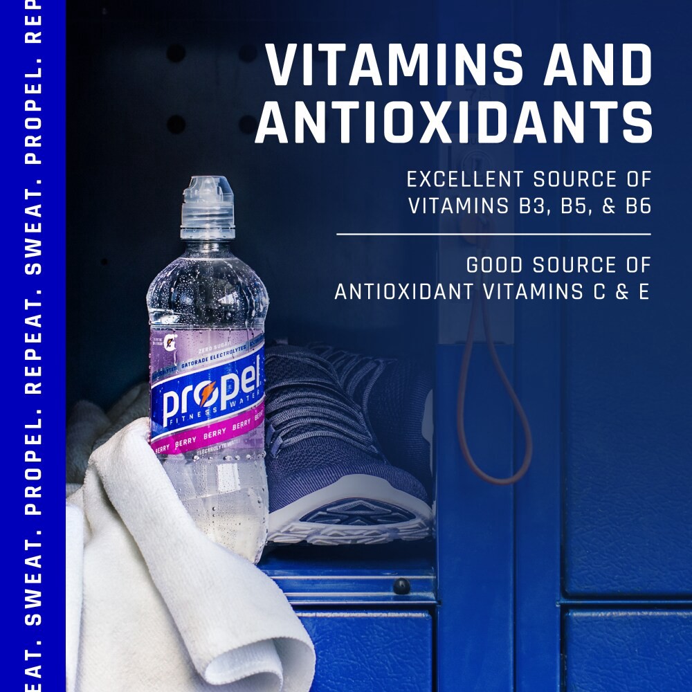 slide 5 of 5, Propel Electrolytes Water Beverage, Berry, 33.8 fl oz