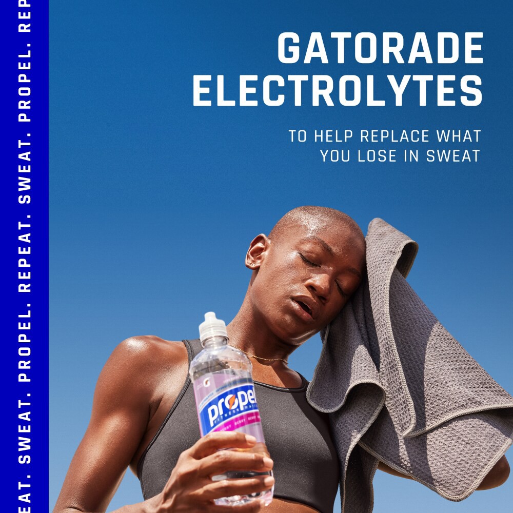 slide 2 of 5, Propel Electrolytes Water Beverage, Berry, 33.8 fl oz