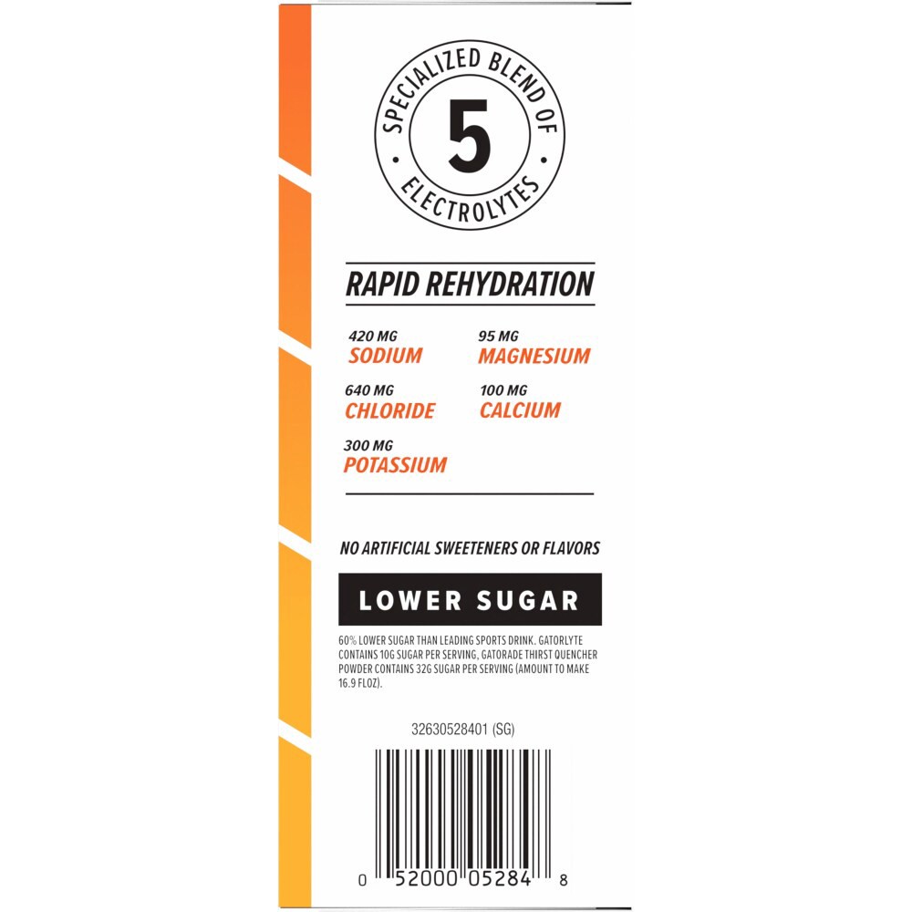 slide 2 of 2, Gatorade Electrolyte Beverage Powder, 6 ct