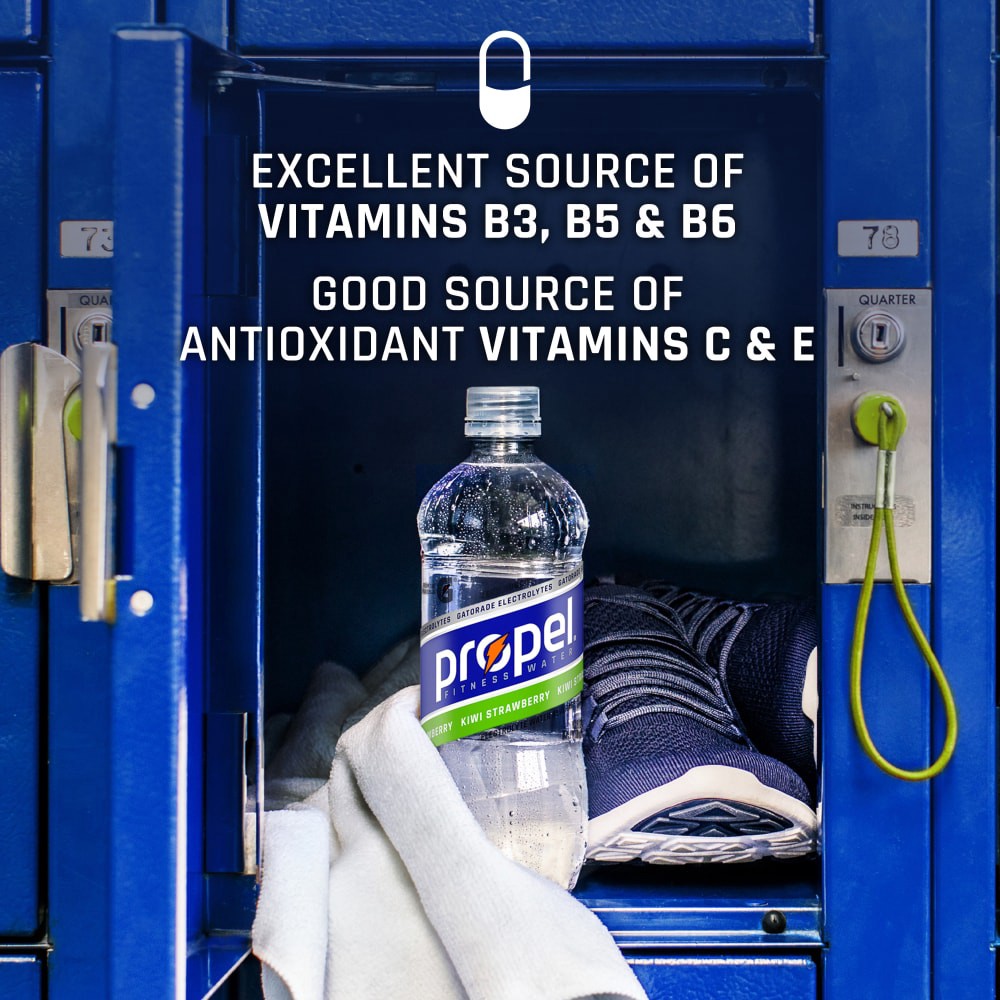 slide 2 of 6, Propel Lemon Flavored Water - 202.8 fl oz, 12 ct; 16.9 oz