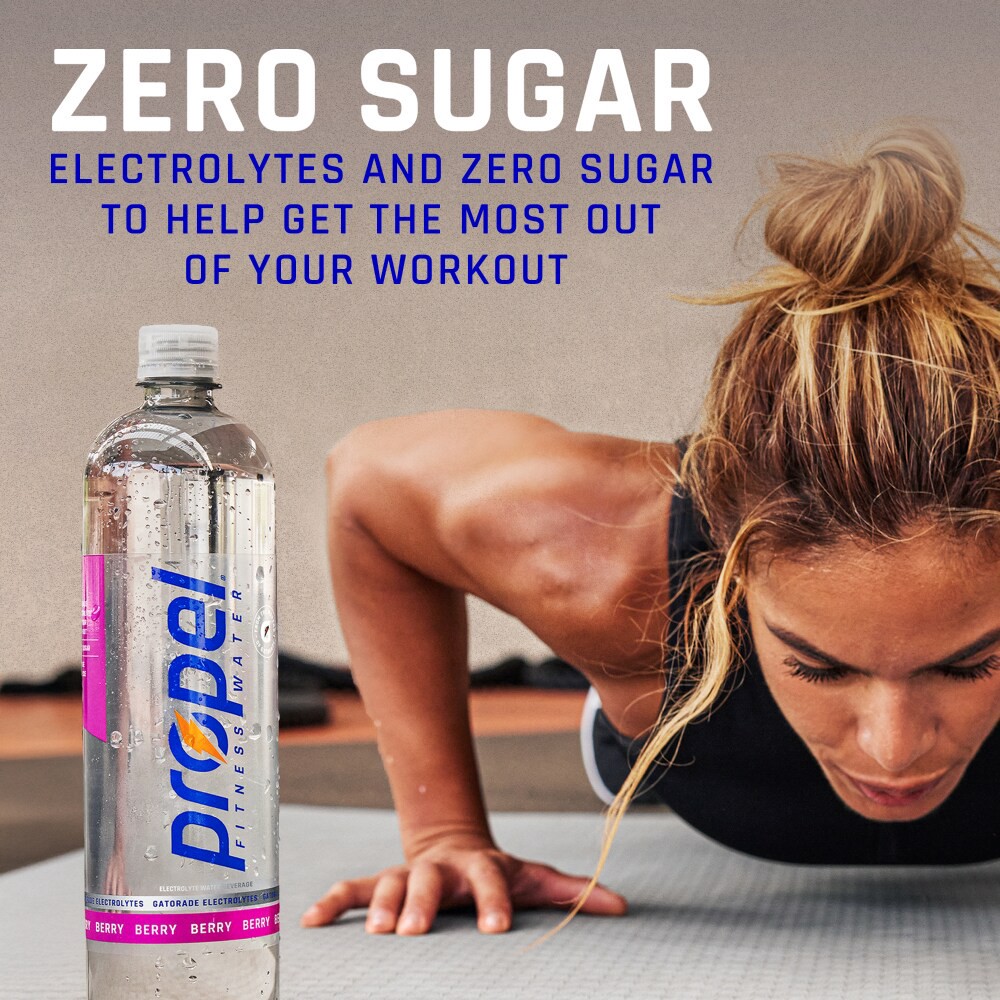 slide 4 of 6, Propel Lemon Flavored Water - 202.8 fl oz, 12 ct; 16.9 oz