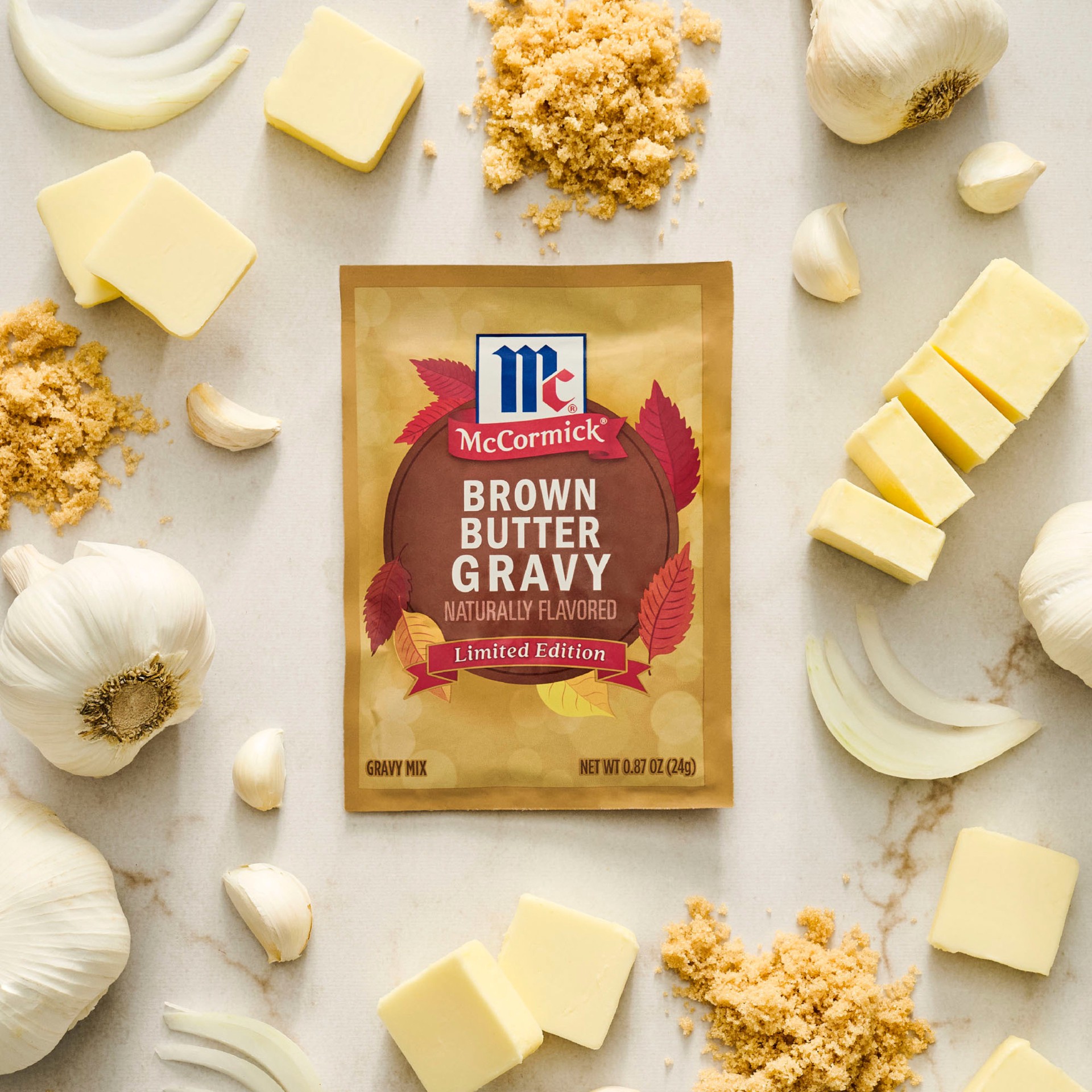 slide 3 of 6, McCormick Brown Butter Gravy, 0.87 oz, 0.87 oz