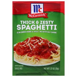 McCormick Spaghetti Sauce Mix - Thick & Zesty