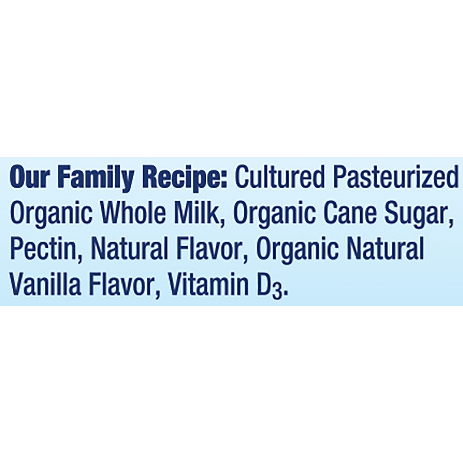 Stonyfield Organic Kids Vanilla Whole Milk Yogurt Pouch, 3.5 oz