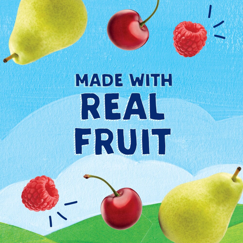 slide 5 of 6, Stonyfield Organic® Kids Zero Sugar Cherry Berry Pear Yogurt Pouches, 4 ct; 3.5 oz