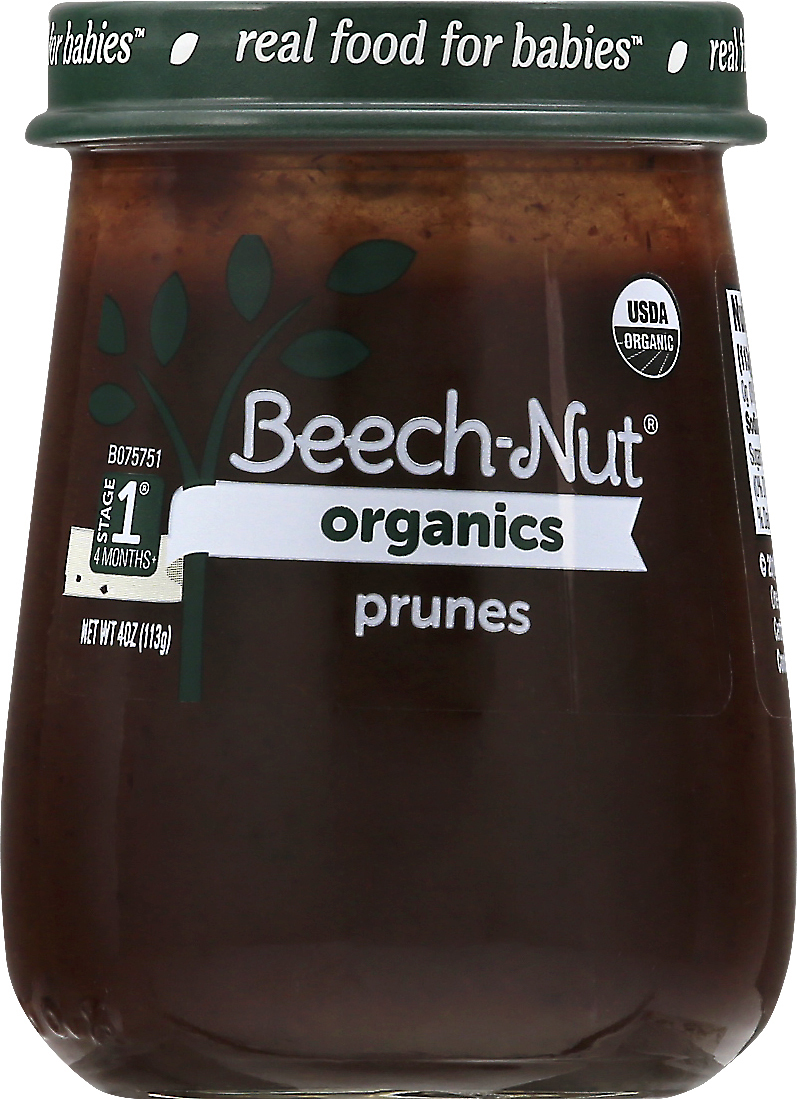 slide 7 of 7, Beech-Nut Organics Stage 1 (4 Months+) Prunes 4 oz, 4 oz