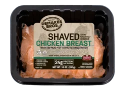 Demakes Bros.® 100% Skinless 97% Lean Shaved Chicken Breast, 10 oz