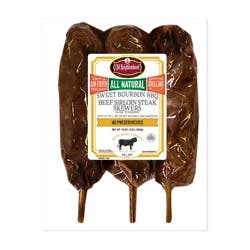 Old Neighborhood Marinated Beef Skewers Sweet Bourbon Bbq Flavor