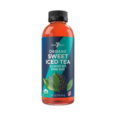 slide 1 of 1, 7-Select Premium Sweet Tea, 16 oz