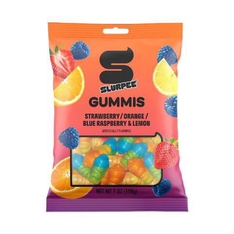 slide 1 of 1, 7-Select Slurpee Gummies, 1 ct