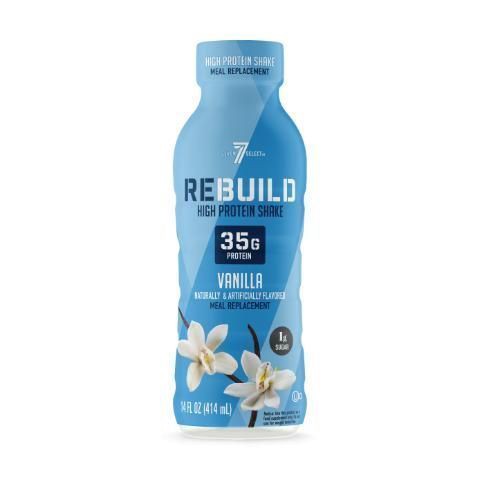 slide 1 of 1, 7-Select REBUILD High Protein Shake Vanilla, 14 oz