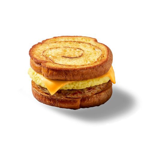 slide 1 of 1, 7-Eleven Breakfast Sandwich Cinnamon Swirl Breakfast Sandwich, 1 ct